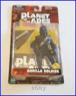 PLANET Of THE APES Vintage Action Figures Lot Of 4 Hasbro 1999 Gorilla Zaius