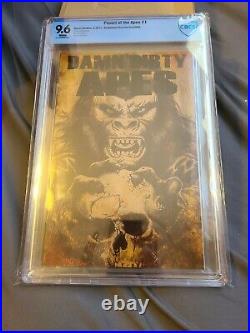 PLANET of the APES #1 CBCS 9.6 Damn Dirty Apes Variant, 2011 Low Population