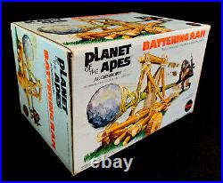 PLANET of the APES BATTERING RAM in BOX! MEGO RARE PLAYSET Accessory BATTLE