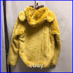 PUNK DRUNKERS Planet of the Apes Fur Outerwear Yellow Super Rare Japan