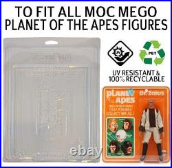 Pack of 10 Protective Cases For MOC MEGO Planet of the Apes Figures AFTMEG