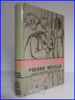 Pierre Boule Monkey Planet (Planet of the Apes) RARE 1st Ed. 1964 (ID682)