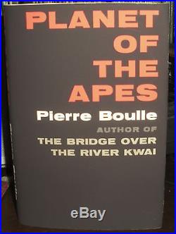 Pierre Boulle The Planet of the Apes 1963 HC DJ 1st edition first printing