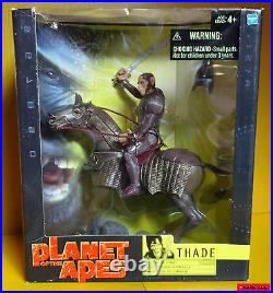 Planet OF THE APES-THADE with BATTLE STEED 16, 12 (30cm) HASBRO! Original Box! RARE