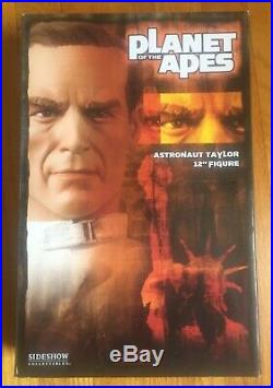Planet Of Apes Astronaut Taylor Sideshow Exclusive 1/6 Figure NEW NRFB MISB