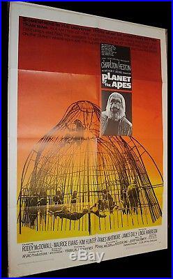 Planet Of The Apes / 1968 / 20th Century Fox / Original Movie Poster