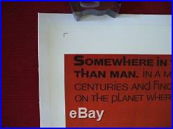 Planet Of The Apes 1968 Original Movie Poster 1sh Linen Backed Charlton Heston
