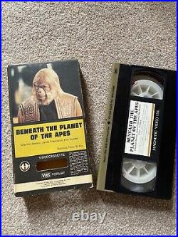 Planet Of The Apes 1980 (Magnetic VHS Video Tape) Charlton Heston