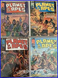 Planet Of The Apes 1-29 Curtis Magazine Comic Set LOT Complete Series 74-77