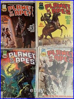 Planet Of The Apes 1-29 Curtis Magazine Comic Set LOT Complete Series 74-77