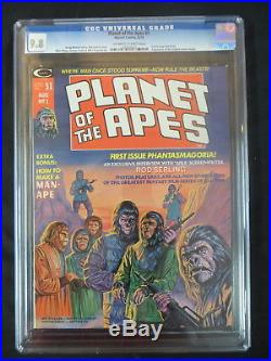 Planet Of The Apes #1 Cgc 9.8 Adaptation Of The Original Movie Begins Marvel