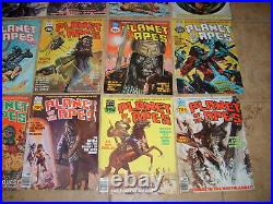 Planet Of The Apes 1- Movie Comic Magazine Marvel Curtis 1974 High Grade Lot