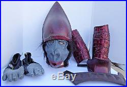 Planet Of The Apes 2001 Lotbattle Helmet, Feet, Leg Armor, Shin Armor+more Coa