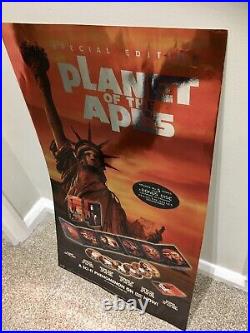 Planet Of The Apes 2001 Reissue DVD Collection Promo Shop Poster. Very Rare Vgc