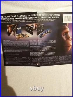 Planet Of The Apes 40 Years Evolution 5 Disc Blu-ray Box Set With Booklike New