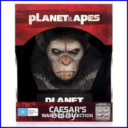 Planet Of The Apes Caesar's Warrior Collection NEW Blu-Ray