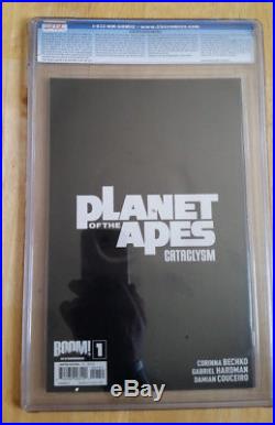Planet Of The Apes Cataclysm 1 Cgc 9.8 Alex Ross Sketch Variant Cover