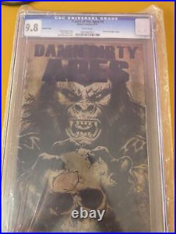 Planet Of The Apes Cgc 9.8 boom comics Damn Dirty Apes Variant 2011