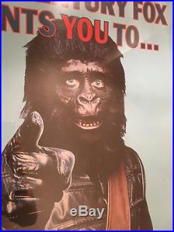 Planet Of The Apes. Go Ape! Original 1974 Promotional Movie Poster