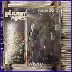 Planet Of The Apes Gorilla Soldier Action Figure Neca Reel Toys Retro Card #1