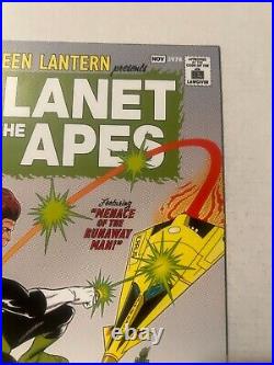 Planet Of The Apes Green Lantern #1 Nm 9.4 Showcase 22 Homage Variant Cover 2017