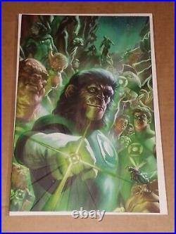 Planet Of The Apes Green Lantern #1 Virgin Variant Nm+ 9.6 Better February 2017
