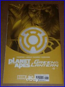Planet Of The Apes Green Lantern #2 Spectrum Variant Nm+ 9.6 Better March 2017