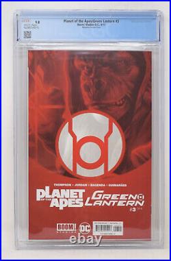 Planet Of The Apes Green Lantern 3 CGC 9.8 Felipe Massafera Variant
