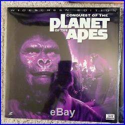 Planet Of The Apes Lot COMPLETE 5 Film Series Laserdisc -VERY RARE LATE RELEASES