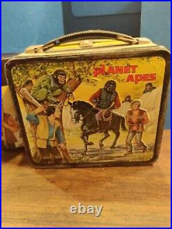 Planet Of The Apes Lunchbox And Thermos 1974