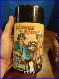 Planet Of The Apes Lunchbox And Thermos 1974
