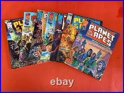 Planet Of The Apes Magazine 1974 1-29 Complete Set Beautiful See Pics & Descrip