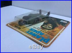Planet Of The Apes Mego Galen On Rare High Grade Palitoy Card With Acrylic Case