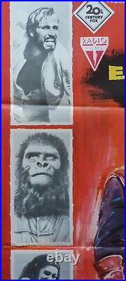 Planet Of The Apes ORIGINAL Spanish'68 POSTER Sci-Fi classic rare albericio art