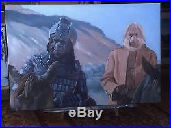 Planet Of The Apes Original Oil Painting