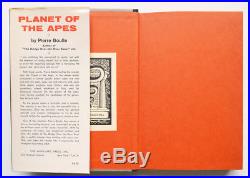 Planet Of The Apes Pierre Boulle First American Edition 1963 Vanguard Press