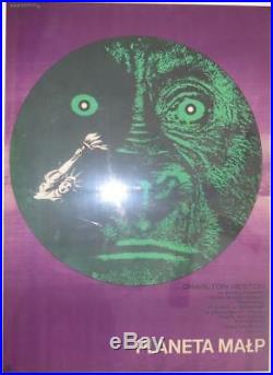 Planet Of The Apes Planeta Malp Polish Movie Poster by Eryk Lipinski ORIGINAL A1