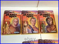 Planet Of The Apes Reaction Super7 Funko 3.75 Action Figure Complete Wave 1 & 2