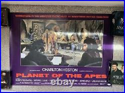 Planet Of The Apes Signed Poster Lou Wagner Lucius Autographed Exact Proof JSA