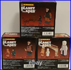 Planet Of The Apes Soldier Ape, General Urko & Mutant Human Kubrick Sets