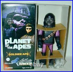 Planet Of The Apes Soldier Ape Tin Toy WithU Original Box Nostalgic Future Medicom