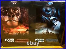 Planet Of The Apes The Evolution Collection 7 Movie Blu-Ray Set Like new