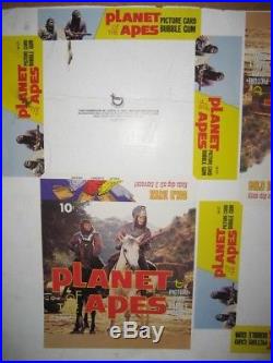 Planet Of The Apes Topps Card 36ct Double Display Box Unscored Unfolded Proof