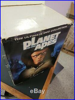 Planet Of The Apes- Ultimate Dvd Collection With Caesars bustEverything In Box