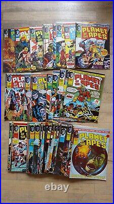 Planet Of the Apes comic UK Complete set of 1 50
