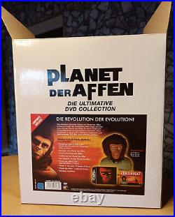 Planet der Affen Die ultimative DVD Collection Kopf Box Charlton Heston