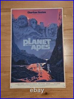 Planet of The Apes Laurent Durieux Screenprint Nt Mondo Inc UK P&P