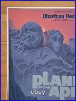 Planet of The Apes Laurent Durieux Screenprint Nt Mondo Inc UK P&P