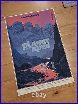 Planet of The Apes Laurent Durieux Screenprint Nt Mondo Inc UK P&P