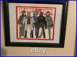Planet of the Apes 1974 MEGO Sticker Vending Display